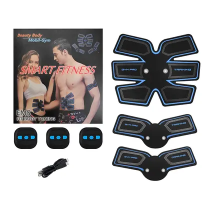 Muscle Stimulator Tens Ems Abdominal Hip Trainer Usb Silicone Fitness Training Home Gym Body Slimming Waist Trainer detail view 6