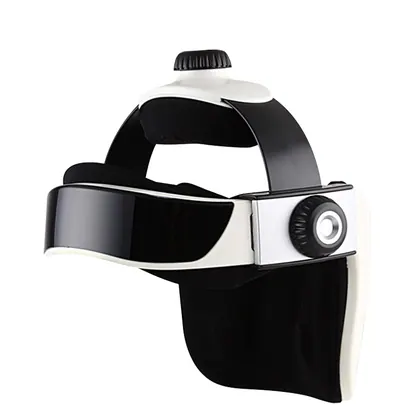 Electric Automatic Heat Compression Smoothing Music Vibrating Head Massager Head Massager Helmet detail view 2