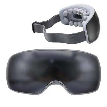 New Advanced Airbag Migraine Bluetooth Electric Masajeador De Ojos Heated Eye Massager With Heat And Vibration For Migraines detail view 4