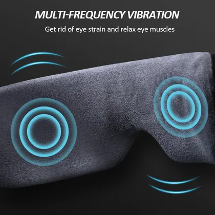 Wireless Air Pressure Vibration Eye Massager Heating Eye massage with Music detail view 13