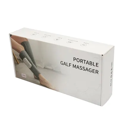 Airpressure leg massager with heating leg slimming and calf relax detail view 3