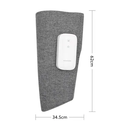 Airpressure leg massager with heating leg slimming and calf relax detail view 5