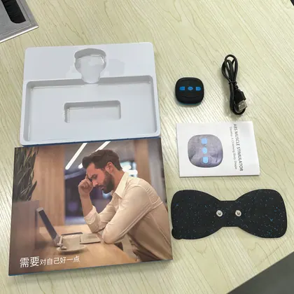 Ems 6 Modes Electric Cervical Spine Mini Massage Patch Vibration Neck Legs Waist Back Massagers detail view 7