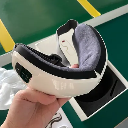 Wholesale High Quality Foldable Eye Massager Portable Vibration Heat Air Pressure Electric Smart Eye Massager Instrument detail view 16