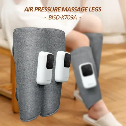 Vibration Heat Vibrwireless Air Compression Leg Wide Calf Massager Machine Rechargeable For Circulation And Relaxation detail view 5