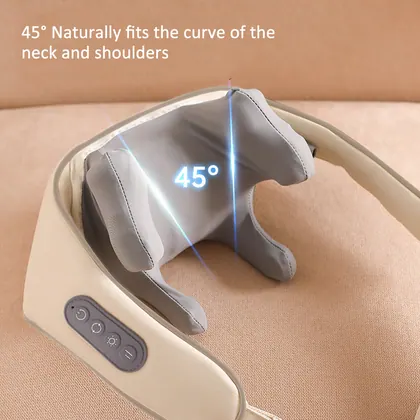 Deep Kneading Neck Hand-shaped Massager Wireless Shiatsu Electric Heating Neck And Shoulder Massager For Muscle Pain Relief detail view 6