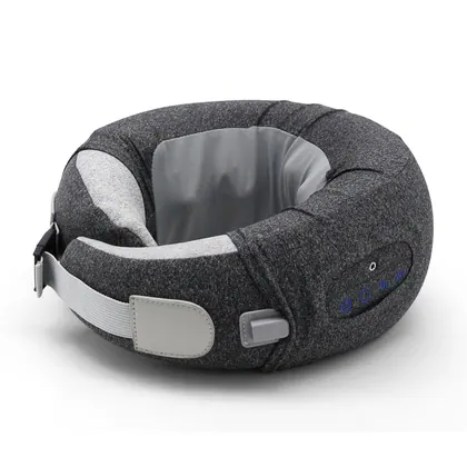 Hot Sale Portable Home Wireless U-shape Cervical Vertebra Massage Pillow Electric Travel Neck Massager Pillow detail view 2