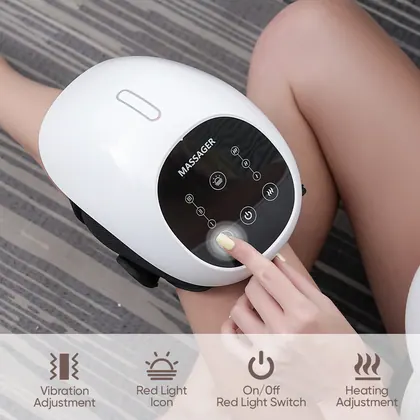 Factory Oem Odm Electric Infrared Massage Heated Vibration Knee Care Massager detail view 3