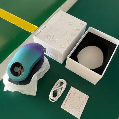 Wireless Air Pressure Vibration Eye Massager Heating Eye massage with Music detail view 6