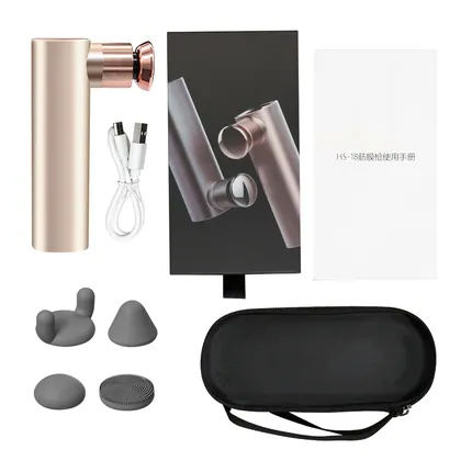 Portable Therapy Deep Tissue Mini Vibration Muscle Massage Gun Booster Massagepistole detail view 3