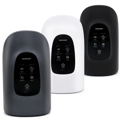 Oem Odm Cordless Electric 5 Levels Air Compression Carpal Tunnel Hand Massager Touch screen 2024 For Finger Pain Relief detail view 8