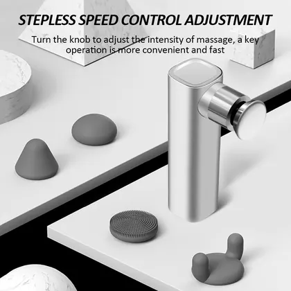 Portable Therapy Deep Tissue Mini Vibration Muscle Massage Gun Booster Massagepistole detail view 7