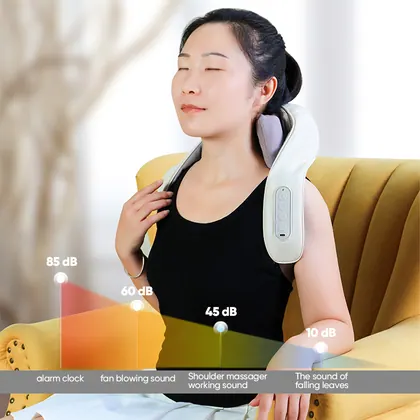 New Style Neck Hand-shaped Massager Wireless Shiatsu Electric Heating Neck And Shoulder Massager For Muscle Pain Relief detail view 6