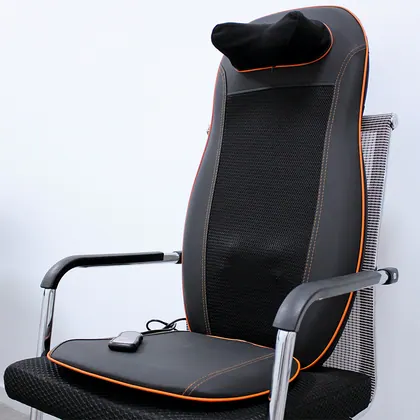 Portable Vibration Seat Massager Neck Back Home Shiatsu Heated Kneading Electric Massage Cushion detail view 8