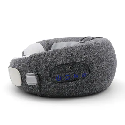Hot Sale Portable Home Wireless U-shape Cervical Vertebra Massage Pillow Electric Travel Neck Massager Pillow detail view 3