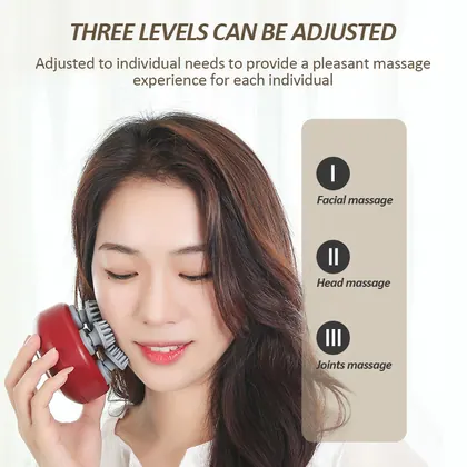 New Portable Mini Wireless Vibrating Hair Electronic Head Scalp Massage Electric Devices For Stress Relief detail view 10