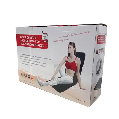 Oem Odm Massage Mat Mattress With Heating And Vibrating Full Body Shiatsu Electric Massage Mattress detail view 3