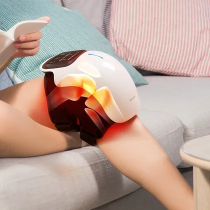 New Portable Electric Heating Knee Massager For Knee Pain,Heat Vibration Knee Massager detail view 6