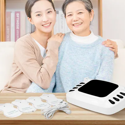 Digital Electronic Pulse Tens Unit Muscle Stimulator Acupuncture Pain Relief Massager Machine Physiotherapy Equipment detail view 4