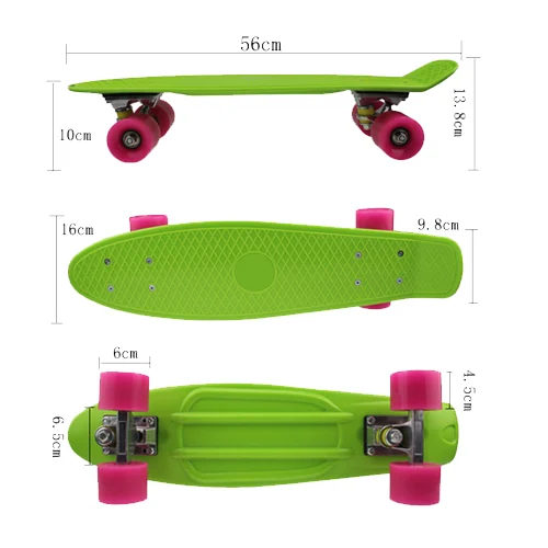 Penny board view