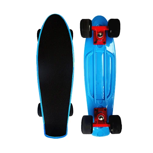 Penny board with scrubs view