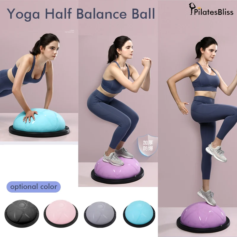 Yoga Balance Half Training Bosu ball-star design view
