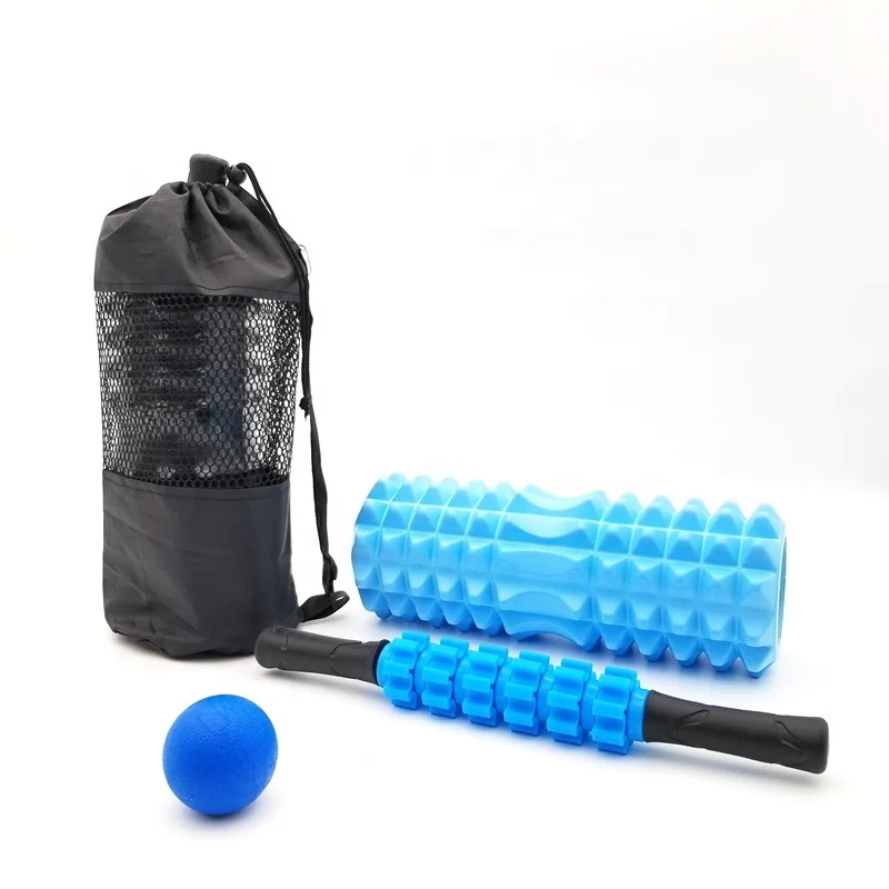 Fitness Exercise Muscle Massage set view