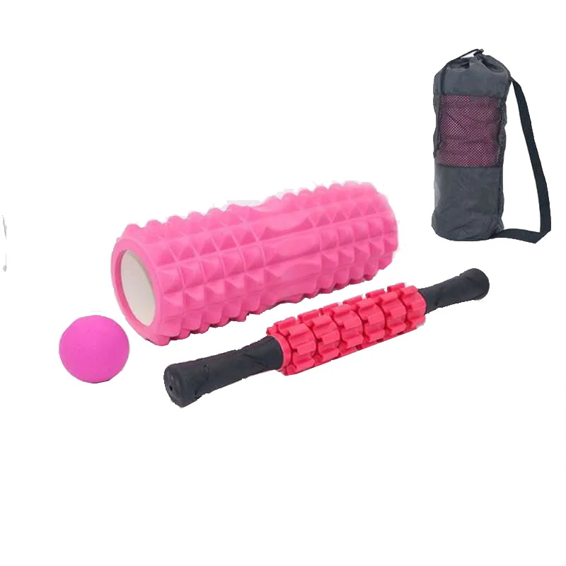 Fitness Exercise Muscle Massage set view