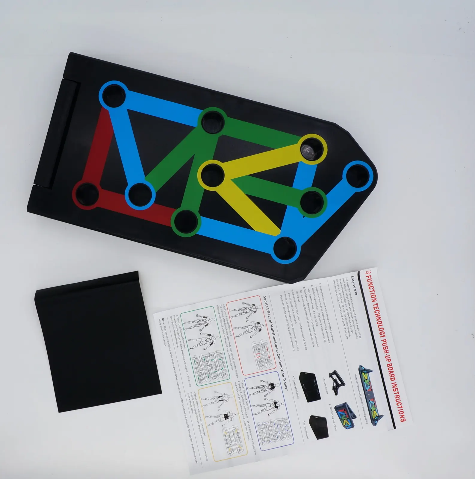 Foldable Muscle Training Push Up Board