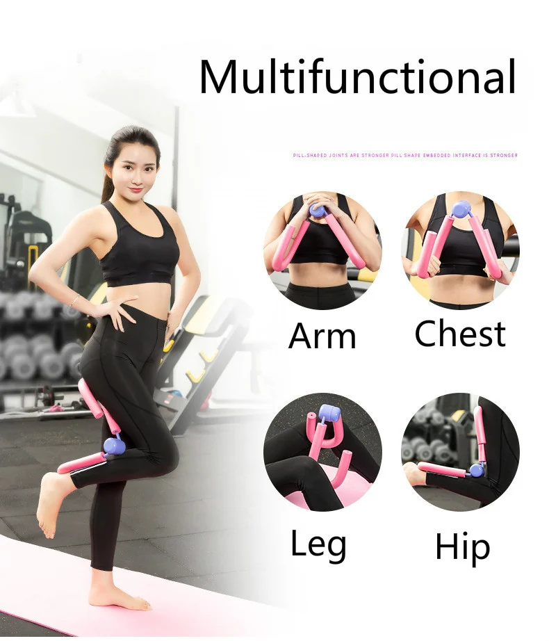Leg And Arm Slim Thin Clip Muscle Trainer Fitness Equipment Yoga Training Hip Clip view
