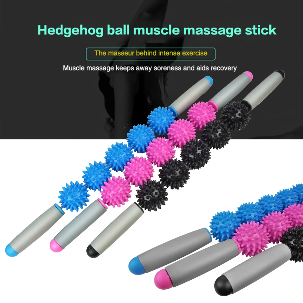 Muscle Roller Stick Massage Roller Stick for MenandWomen To Help Calf, Leg and Back Recovery view