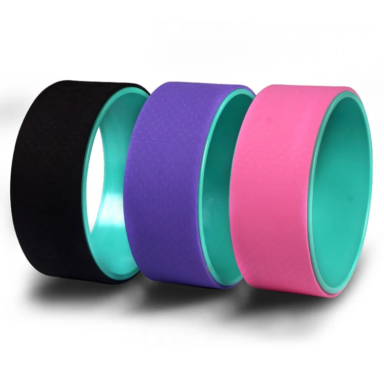 OEM TPE Ring Yoga Wheel Massage Circle Back Stretch Roller Yoga Pilates Wheel view