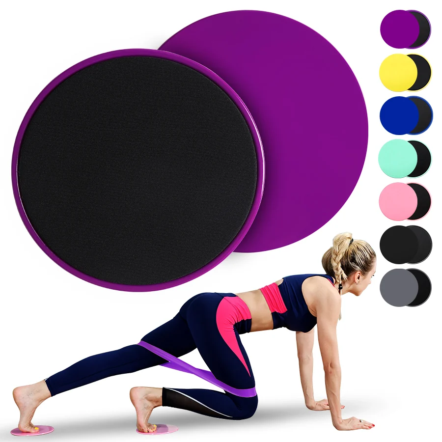 Push-Up Floors Sliding Gym Pilates Gliders Ab Exercise Core Sliders Fitness Workout Gliding Discs