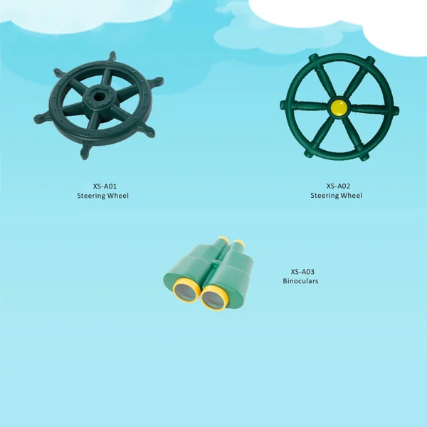 Steering Wheel ,Binoculars