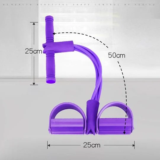 Yoga Pilates exercise equipment set view