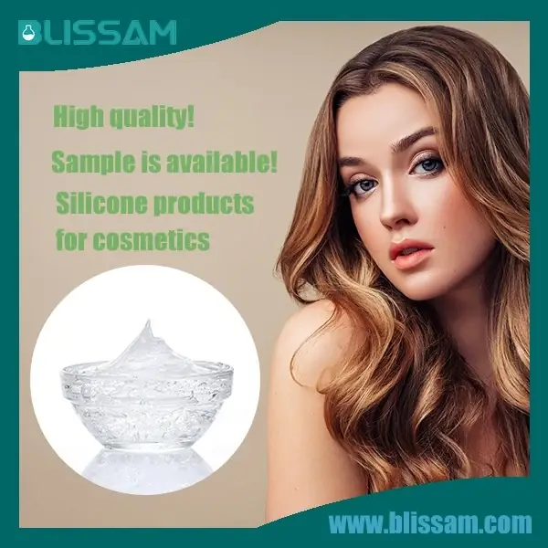 Personal Care & Cosmetics application for Blissam silicone products