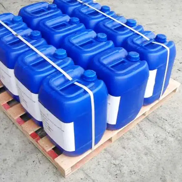 IBC totes of silicone fluid staged in the Blissam yard