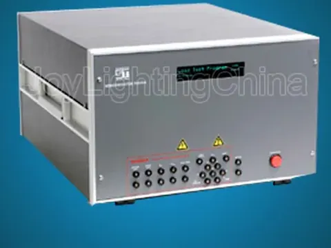 Lighting parameter and curve tracing testers used for product quality testing