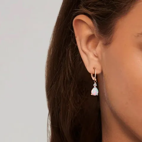 Specializing in Light Luxury Water Drop Australian Primitive Earrings Feminine Temperament - view 2