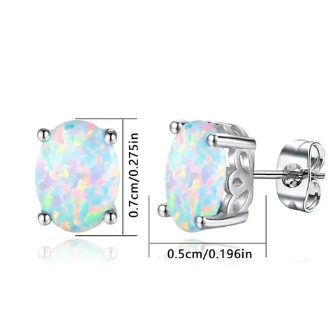 Europe and the United States Opal Earrings Women’s Earrings - view 3
