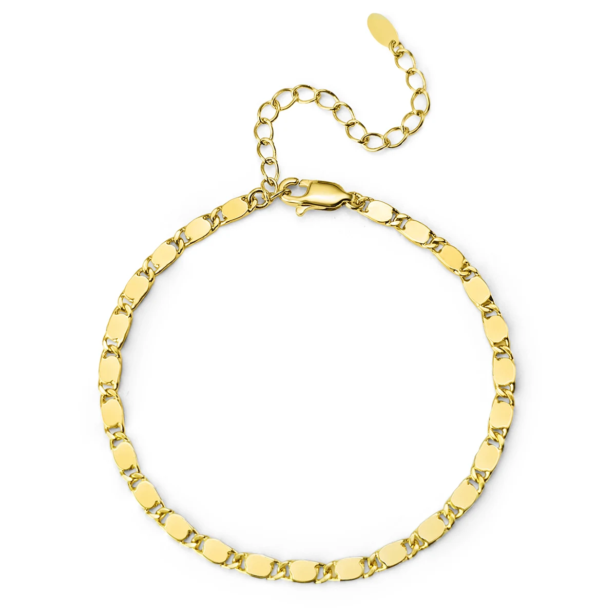 European & American Style Gold Elegant Bracelet for Women Fashionable Minimalist made by BlueOne Jewelry