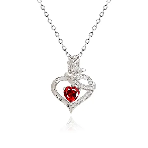 Pop Forever Flower Necklace Women European and American Premium Feeling Valentine’s - Plated Brass jewelry made by BlueOne Jewelry