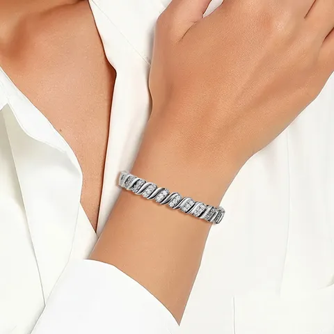 ’s Best-selling Zircon Bracelets for Heavy Industry and Luxury Export - view 2