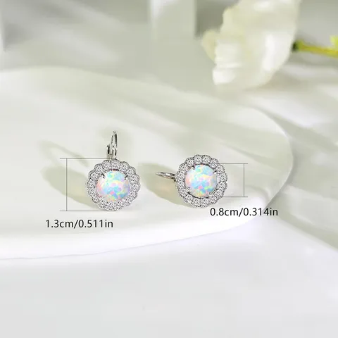 Australia Treasure Earrings Micro-set Zirconia Light Luxury Senior Elegance Ms. Earrings - view 3