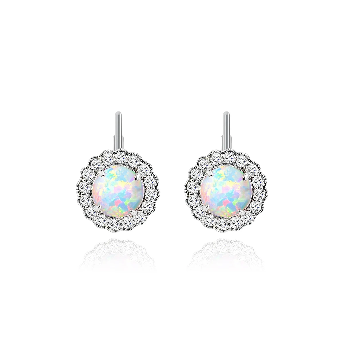 Australia Treasure Earrings Micro-set Zirconia Light Luxury Senior Elegance Ms. Earrings made by BlueOne Jewelry