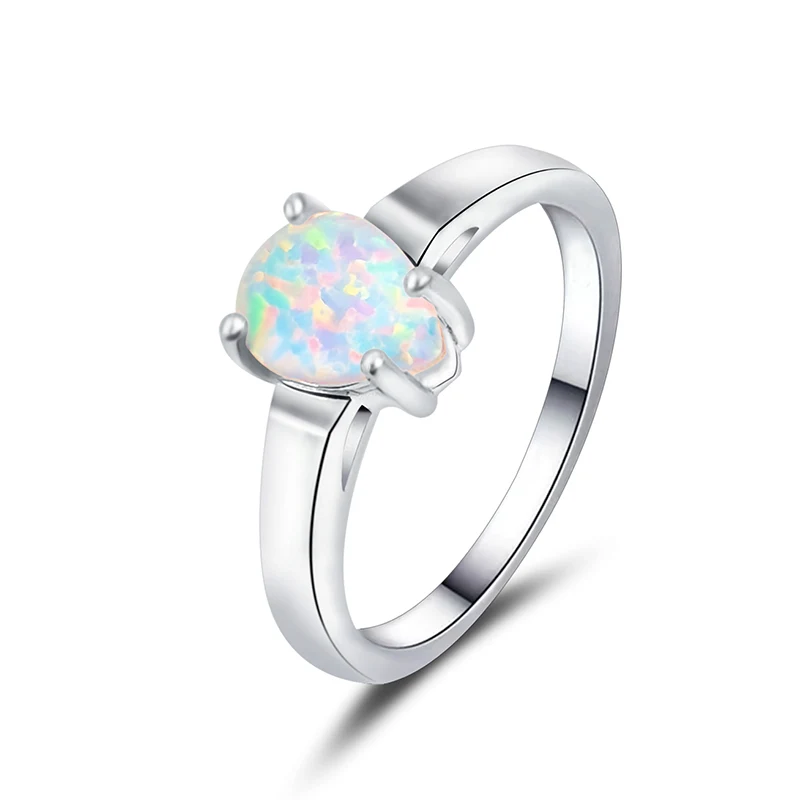 Australian Treasure Ring Jewelry Europe and the United States Teardrop-shaped Australian made by BlueOne Jewelry