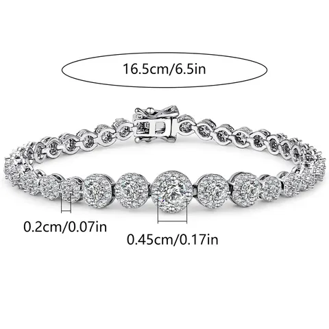 Bracelets Women Crowdsourced Zirconia Luxury Hand Bracelets Hand Jewelry Products - view 3