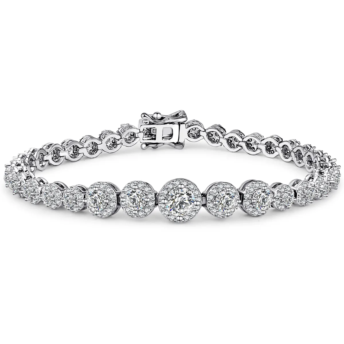 Bracelets Women Crowdsourced Zirconia Luxury Hand Bracelets Hand Jewelry Products made by BlueOne Jewelry
