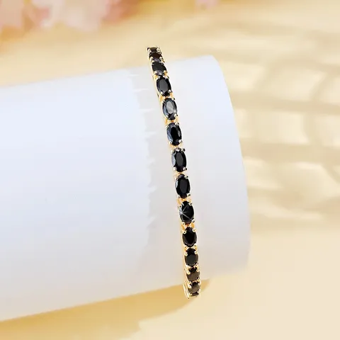 Bracelets Women European and American Single Row Zirconia Fashion Adjustable Bracelet - Style 9245 - view 3