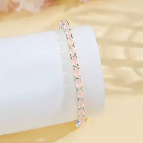 Bracelets Women European and American Single Row Zirconia Fashion Adjustable Bracelet - Style 9190 - view 3